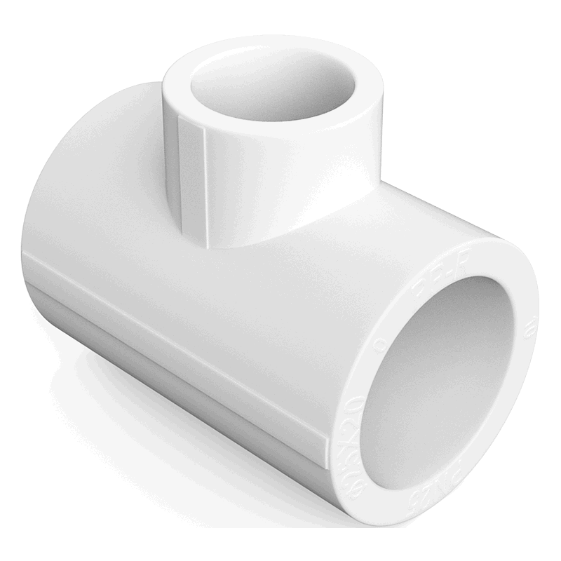 Mexen PPR reduzierender Schweiß-T-Stück für PPR-Rohre 50 x 40 x 50 ,PN25 - W97331-504050-00