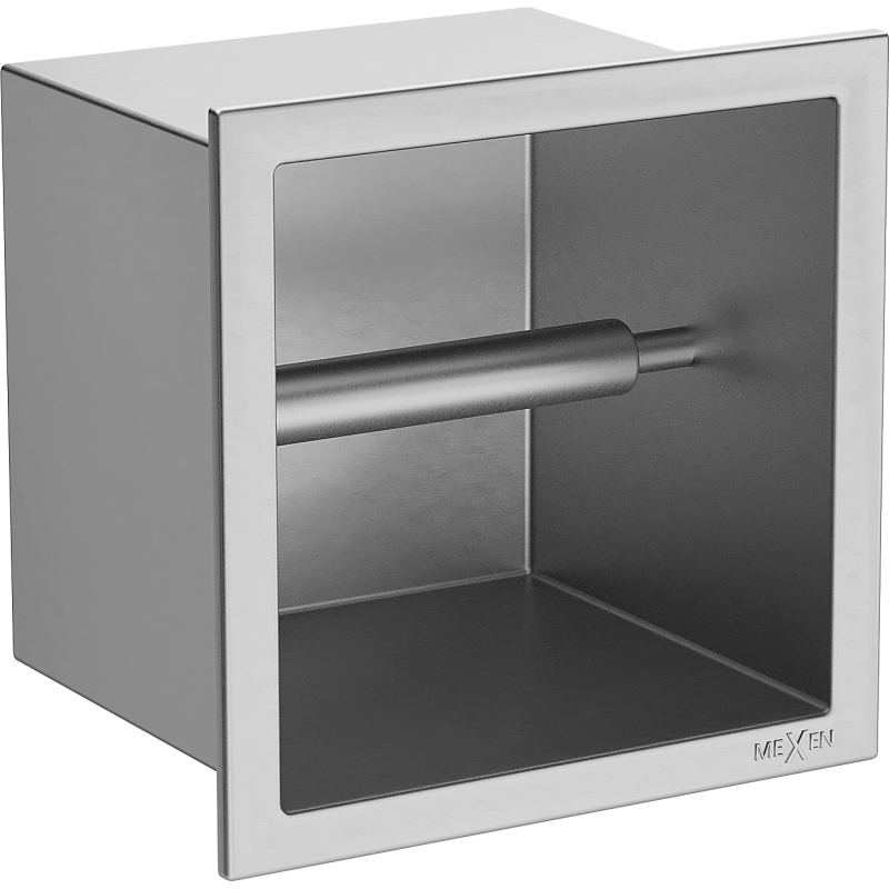 Mexen X-Wall-P Toilettenpapierhalter, Edelstahl - 1913