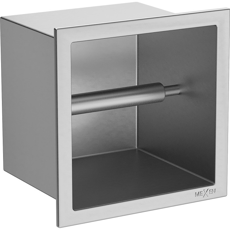Mexen X-Wall-P Toilettenpapierhalter, Inox - 1913