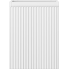 Mexen Rivel Badezimmer-Unterschrank 35 cm, 1 Tür, gerillt, weiß matt - 91A21-03547-1-BF01