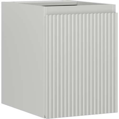 Mexen Rivel Badezimmer-Unterschrank 35 cm, 1 Tür, geriffelt, grau matt - 91A21-03547-1-BF62