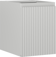 Mexen Rivel Badezimmer-Unterschrank 35 cm, 1 Tür, geriffelt, grau matt - 91A21-03547-1-BF62
