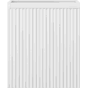 Mexen Rivel Badezimmerunterschrank 40 cm, 1 Tür, geriffelt, weiß matt - 91A21-04047-1-BF01