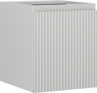 Mexen Rivel Badezimmerschrank 40 cm, 1 Tür, gerillt, grau matt - 91A21-04047-1-BF62