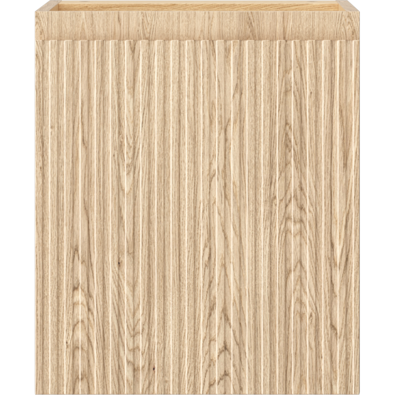 Mexen Rivel Badezimmerunterschrank 40 cm, 1 Tür, gerillt, Eiche - 91A21-04047-1-BF81