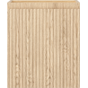 Mexen Rivel Badezimmerunterschrank 40 cm, 1 Tür, gerillt, Eiche - 91A21-04047-1-BF81
