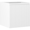 Mexen Rivel Badezimmer-Unterschrank 45 cm, 1 Tür, geriffelt, weiß matt - 91A21-04547-1-BF01