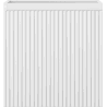 Mexen Rivel Badezimmer-Unterschrank 45 cm, 1 Tür, geriffelt, weiß matt - 91A21-04547-1-BF01