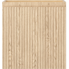 Mexen Rivel Badezimmerschrank 45 cm, 1 Tür, geriffelt, Eiche - 91A21-04547-1-BF81