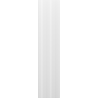 Mexen Rivel Badezimmerpfosten 35 cm, 1 Tür, gerillt, weiß matt - 91A21-03016-1-BF01
