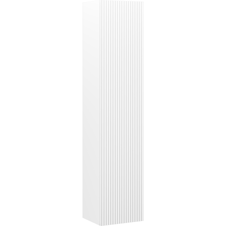 Mexen Rivel Badezimmerpfosten 35 cm, 1 Tür, gerillt, weiß matt - 91A21-03016-1-BF01