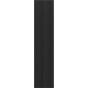 Mexen Rivel Badezimmerschrank 35 cm, 1 Tür, geriffelt, schwarz matt - 91A21-03016-1-BF71
