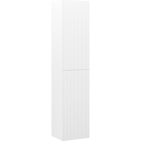 Mexen Rivel Badmöbel-Ständer 35 cm, 2 Türen, geriffelt, Weiß Matt - 91A21-03016-2-BF01