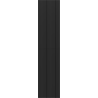 Mexen Rivel Badezimmer-Säule 35 cm, 2 Türen, geriffelt, schwarz matt - 91A21-03016-2-BF71