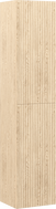 Mexen Rivel Badezimmerständer 35 cm, 2 Türen, geriffelt, Eiche - 91A21-03016-2-BF81