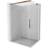 Mexen Rox L Duschkabine, 110 x 95 cm, transparent, Roségold - 8C2L-110-095-60-00