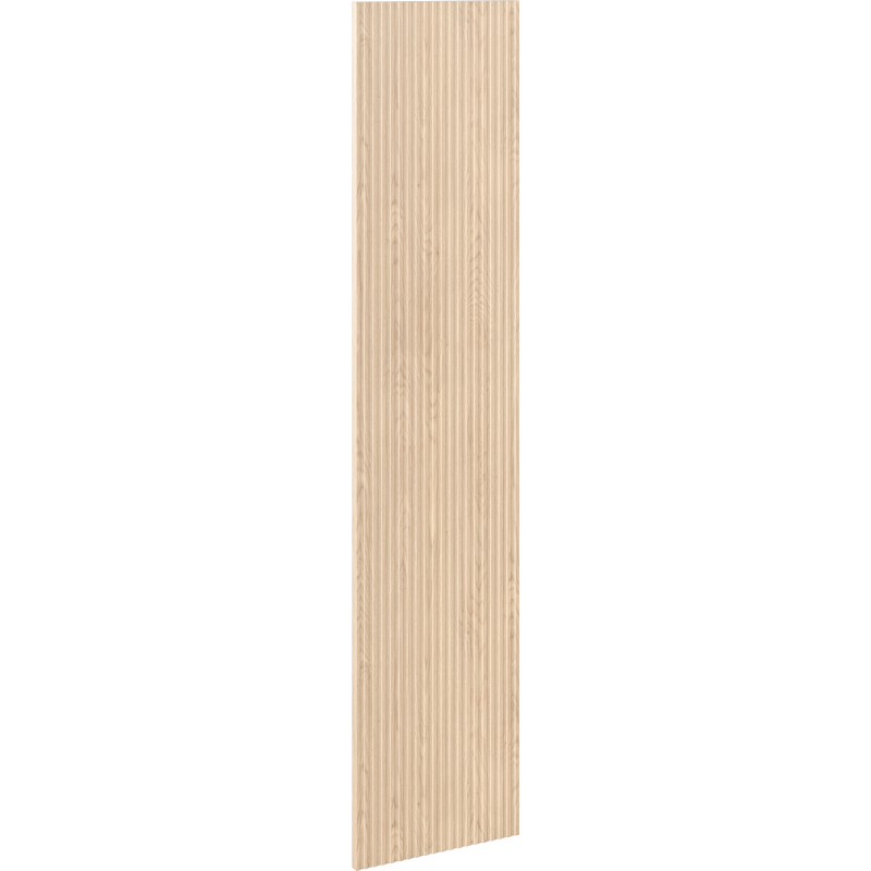 Mexen Rivel geriffelter Schrankfront für Waschtischunterschrank 35 x 160 cm, Eiche - 91A21-1600-300-1-81