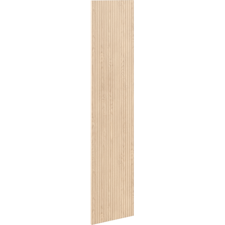 Mexen Rivel geriffelter Schrankfront für Waschtischunterschrank 35 x 160 cm, Eiche - 91A21-1600-300-1-81