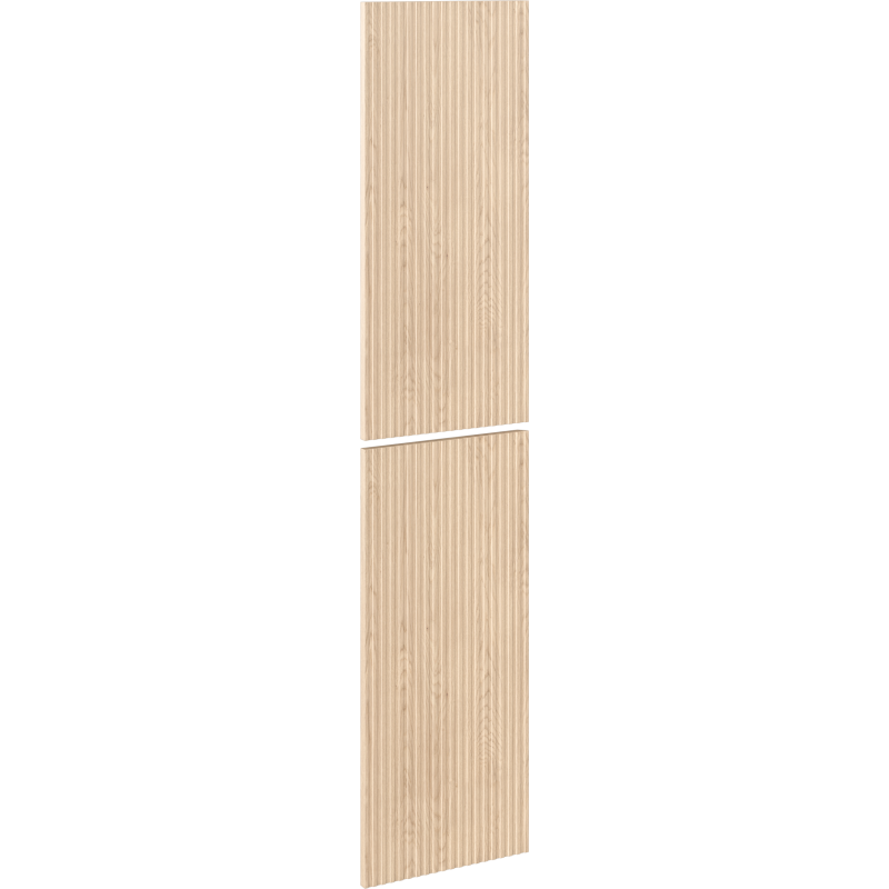 Mexen Rivel Front geriffelt für den Korpus des Badezimmerschranks 35 x 80 cm (2 Stk.), Eiche - 91A21-1600-300-2-81