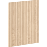Mexen Rivel Front geriffelt für den Badschrankkorpus 40 x 43,5 cm, Eiche - 91A21-0400-470-1-81