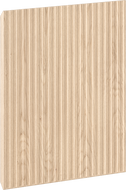 Mexen Rivel gefräste Front für Badezimmerschrankkorpus 35 x 43,5 cm, Eiche - 91A21-0350-470-1-81