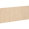 Mexen Rivel geriffelter Front für Waschtischunterschrank 120 x 43,5 cm, Eiche - 91A20-1200-470-1-81