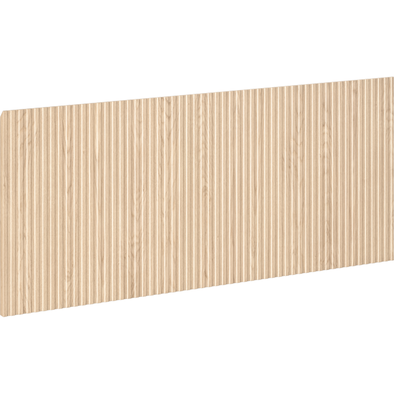 Mexen Rivel Front für den Korpus des Badezimmerschranks gerillt 100 x 43,5 cm, Eiche - 91A20-1000-470-1-81
