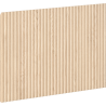 Mexen Rivel Front geriffelt für Korpus Badezimmerschrank 50 x 43,5 cm, Eiche - 91A20-0500-470-1-81