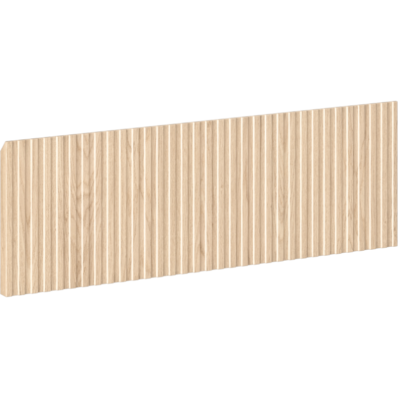 Mexen Rivel front gerillt für Badschrankkorpus 50 x 20 cm, Eiche - 91A20-0500-235-1-81
