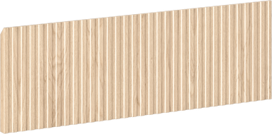 Mexen Rivel Front geriffelt für Badschrankkorpus 60 x 20 cm, Eiche - 91A20-0600-235-1-81