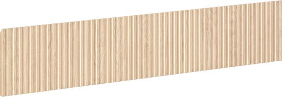 Mexen Rivel Frontstreifen für Badezimmerschrankkorpus 90 x 20 cm, Eiche - 91A20-0900-235-1-81