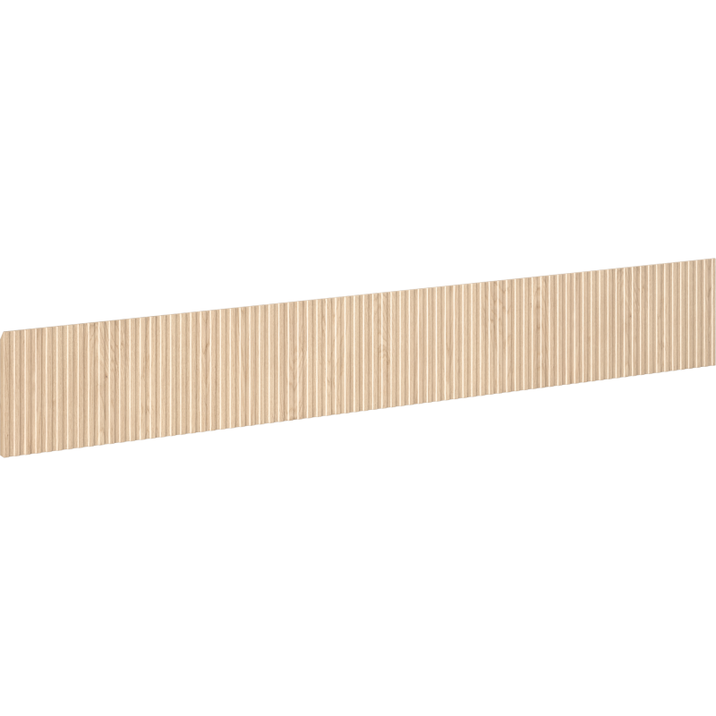 Mexen Rivel Front geriffelt für den Waschtischunterschrank 120 x 20 cm, Eiche - 91A20-1200-235-1-81