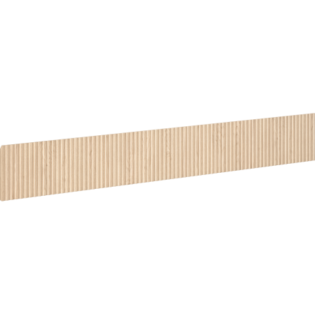 Mexen Rivel geriffelter Front für Waschbeckenschrank 140 x 20 cm, Eiche - 91A20-1400-235-1-81