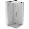 Mexen Rox L Duschkabine zum Schieben 95 x 95 cm, transparent, schwarz - 8C2L-095-095-70-00