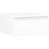 Mexen Orio Badezimmer-Unterschrank 50 cm mit Arbeitsplatte, 1 Schublade, weiß matt - 91A10-05023-1-BFC01