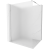 Mexen Kioto Duschwand Walk-in 80 x 200 cm, Frost 8 mm, Chrom - 800-080-101-01-30