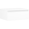 Mexen Orio Badezimmerschrank unter Waschbecken 60 cm mit Arbeitsplatte, 1 Schublade, weiß matt - 91A10-06023-1-BFC01