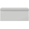 Mexen Orio Badezimmerschrank, 60 cm mit Arbeitsplatte, 1 Schublade, Grau matt - 91A10-06023-1-BFC62