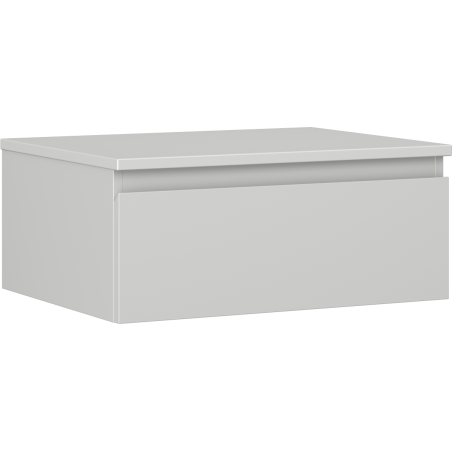 Mexen Orio Badezimmerschrank, 60 cm mit Arbeitsplatte, 1 Schublade, Grau matt - 91A10-06023-1-BFC62