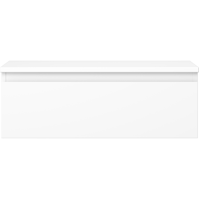 Mexen Orio Badezimmerschrank unter dem Waschbecken 70 cm mit Arbeitsplatte, 1 Schublade, weiß matt - 91A10-07023-1-BFC01