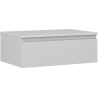 Mexen Orio Badezimmerunterschrank 70 cm mit Arbeitsplatte, 1 Schublade, grau matt - 91A10-07023-1-BFC62
