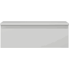Mexen Orio Badezimmerunterschrank 70 cm mit Arbeitsplatte, 1 Schublade, grau matt - 91A10-07023-1-BFC62