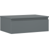 Mexen Orio Badezimmer-Unterschrank 70 cm mit Arbeitsplatte, 1 Schublade, Graphit matt - 91A10-07023-1-BFC66