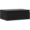 Mexen Orio Badezimmerschrank unter dem Waschbecken 70 cm mit Platte, 1 Schublade, schwarz matt - 91A10-07023-1-BFC71