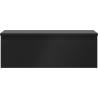 Mexen Orio Badezimmerschrank unter dem Waschbecken 70 cm mit Platte, 1 Schublade, schwarz matt - 91A10-07023-1-BFC71