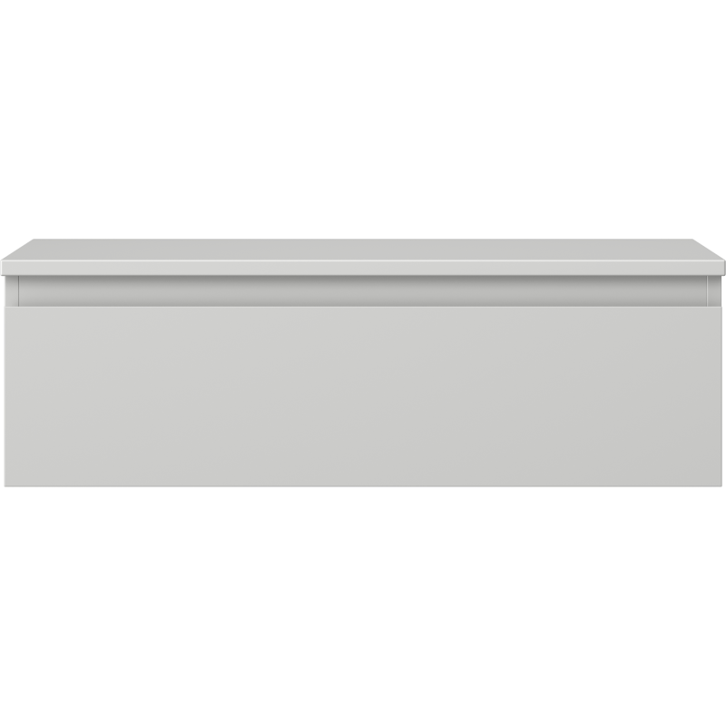 Mexen Orio Badezimmer-Unterschrank 80 cm mit Arbeitsplatte, 1 Schublade, grau matt - 91A10-08023-1-BFC62