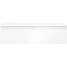 Mexen Orio Badezimmerschrank unter dem Waschbecken 90 cm mit Arbeitsplatte, 1 Schublade, weiß glänzend - 91A10-09023-1-BFC00