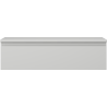 Mexen Orio Badezimmerschrank Unterschrank 90 cm mit Arbeitsplatte, 1 Schublade, graue Matte - 91A10-09023-1-BFC62