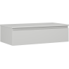 Mexen Orio Badezimmerschrank Unterschrank 90 cm mit Arbeitsplatte, 1 Schublade, graue Matte - 91A10-09023-1-BFC62