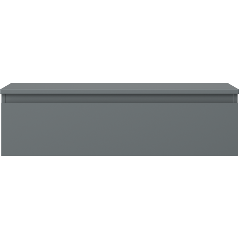 Mexen Orio Badschrank unter dem Waschbecken 90 cm mit Platte, 1 Schublade, Graphit matt - 91A10-09023-1-BFC66